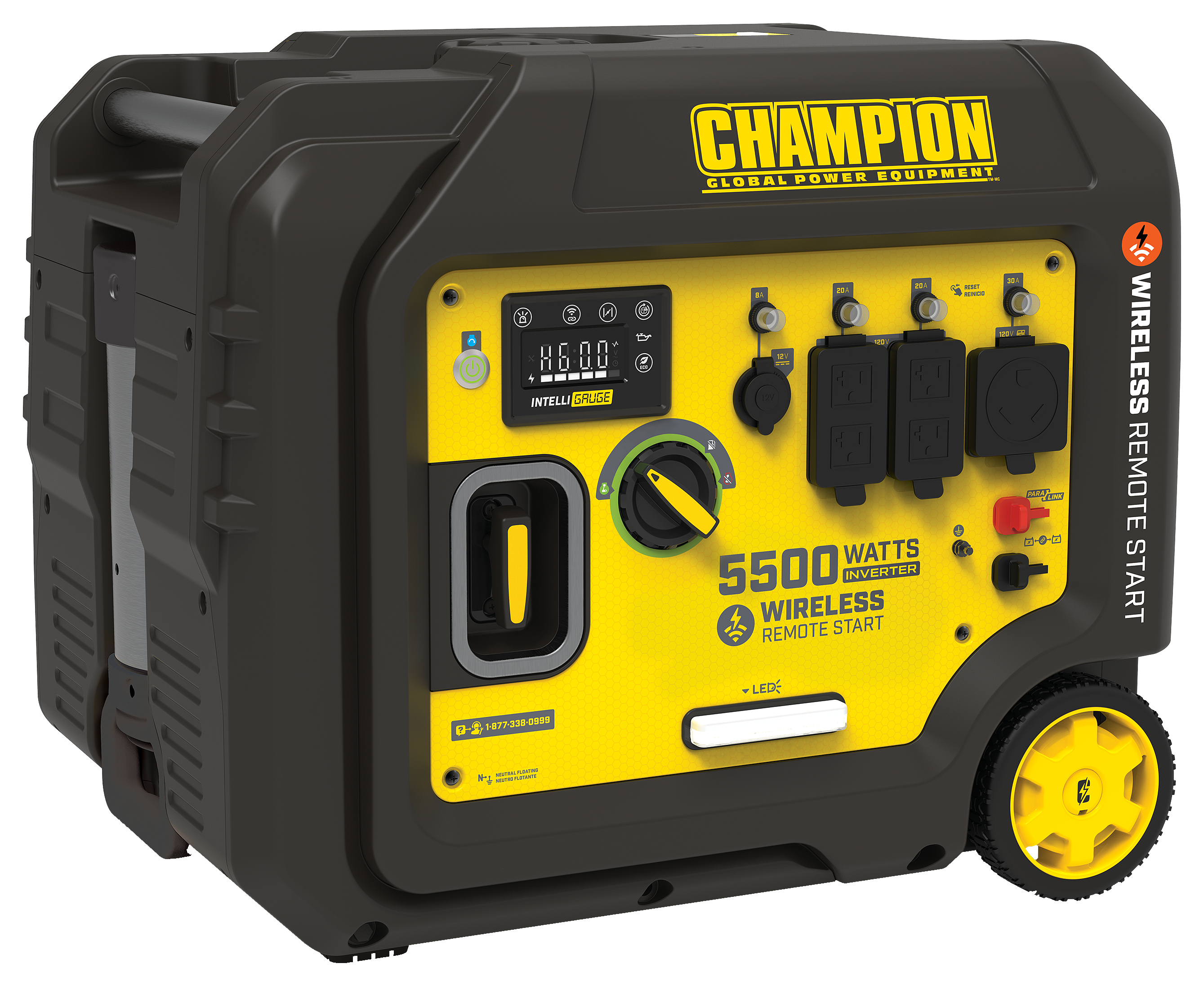 Champion 5,500W/4,000W Inverter Generator with Remote Start | Cabela's